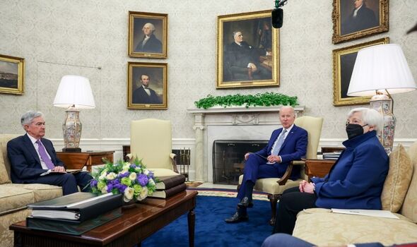 Biden rencontre le président et Mme Yellen