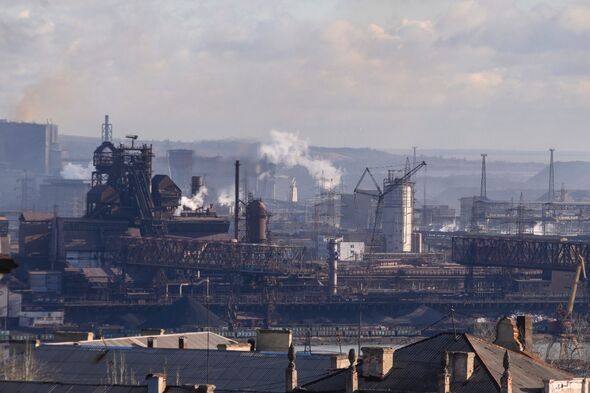 L'usine Azovstal Steel and Iron Works 