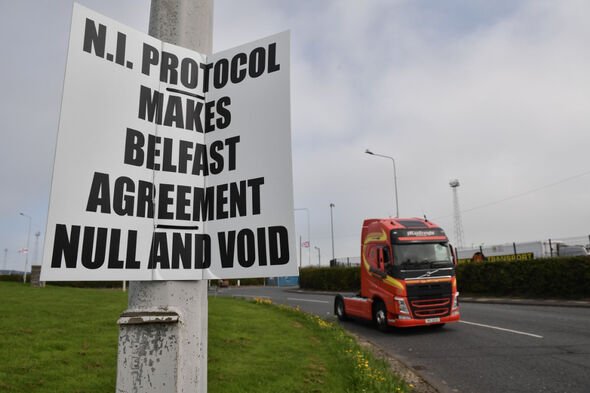 Le protocole d'Irlande du Nord a été fortement critiqué par les unionistes d'Ulster.