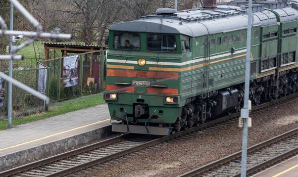 Un train russe transite par la Lituanie pour rejoindre l'exclave de Kaliningrad.