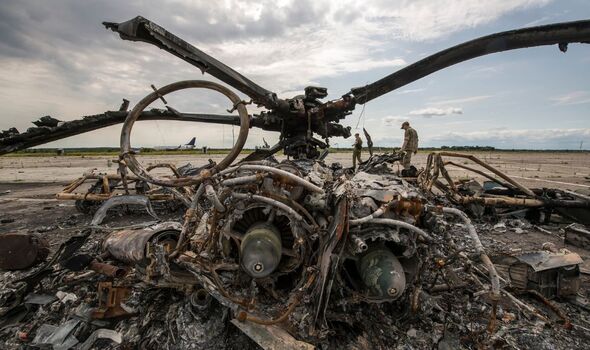 Un hélicoptère russe s'est écrasé