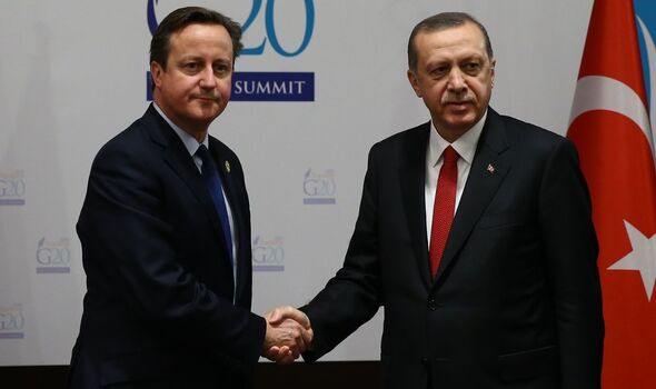 David Cameron et Recep Tayyip Erdoğan