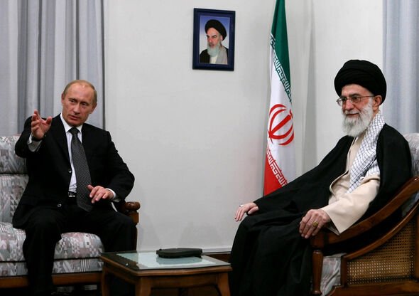 Le président russe Vladimir Poutine lors d'une précédente visite en Iran.