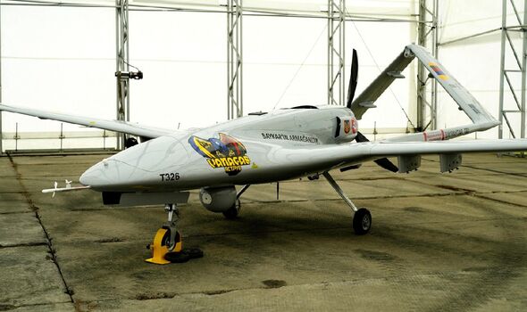 Un drone de combat Bayraktar TB2 offert à l'Ukraine.