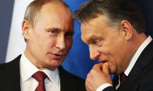 Vladimir Poutine et Viktor Orbán