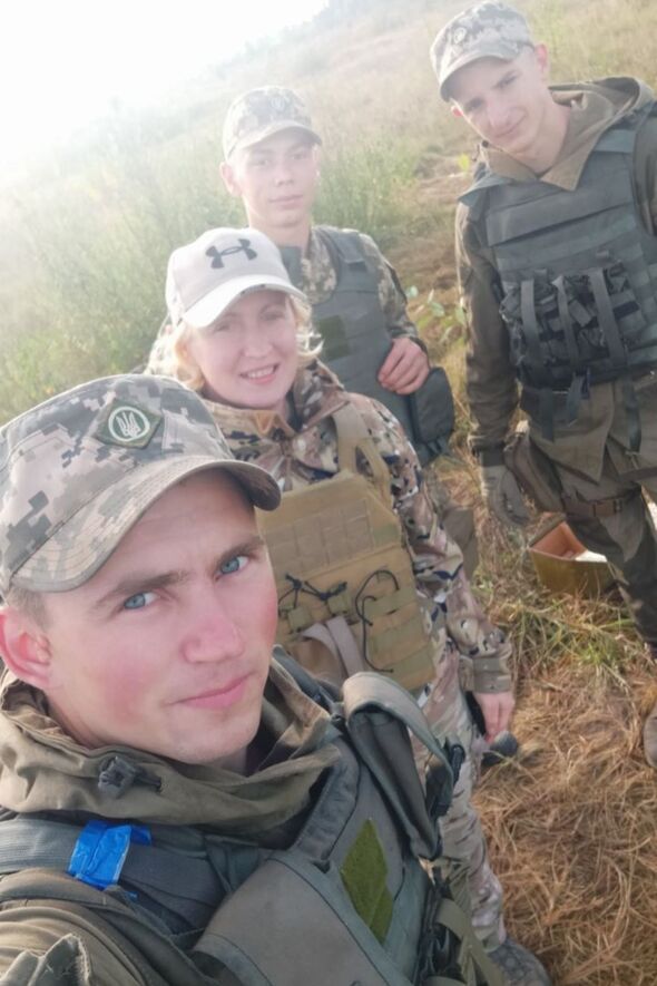Soldats ukrainiens.
