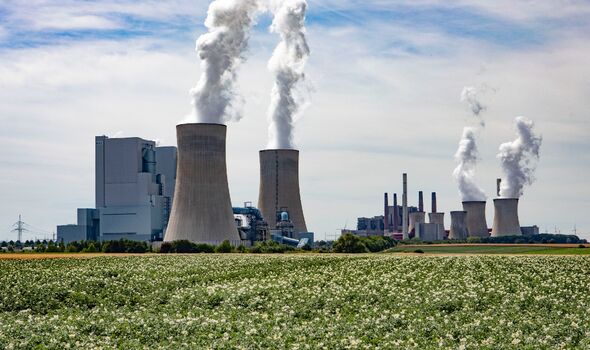 centrale électrique au lignite de RWE Power AG le 12 juillet 2022 à Neurath, Allemagne