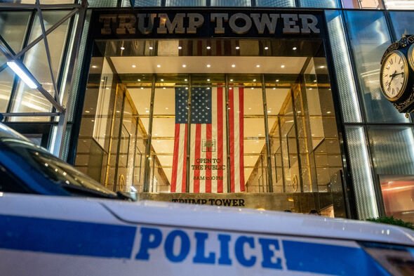 Trump se trouvait à ce moment-là dans la Trump Tower à New York.