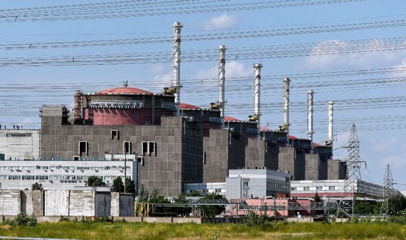 La centrale nucléaire de Zaporizhzhia avant l'incursion russe. 