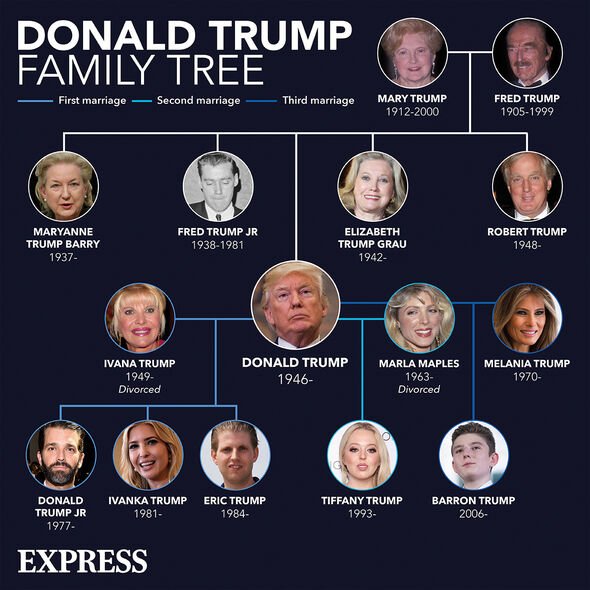L'arbre généalogique de Donald Trump