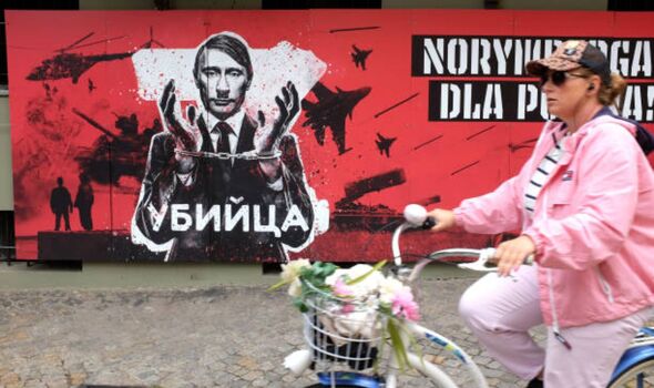 Murale anti-Poutine en Pologne