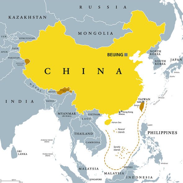 Cartographié : La Chine, Taiwan et la mer de Chine méridionale