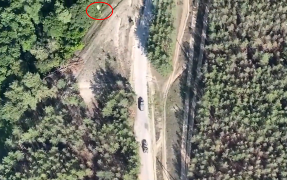 Les troupes ukrainiennes tirent depuis les buissons