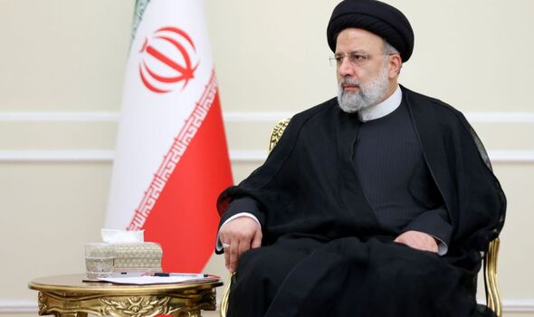 Le président iranien : Ebrahim Raisi