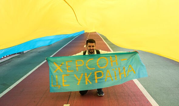 Kherson est le signe de l'Ukraine
