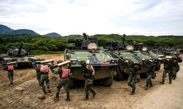 Exercices militaires à Taiwan 