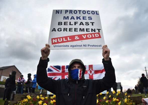 Le protocole d'Irlande du Nord a causé des problèmes en Ulster.