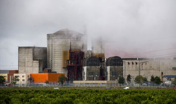 La centrale nucléaire française de Chinon