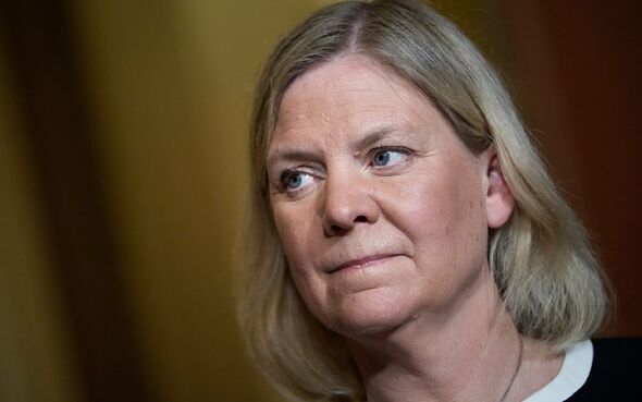 Magdalena Andersson, Premier ministre social-démocrate.