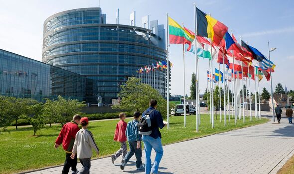 Le Parlement européen à Strasbourg