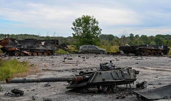 Ukraine Russie tank