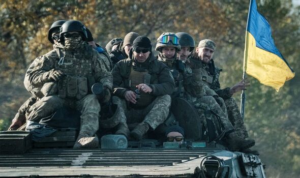 Photo des troupes ukrainiennes