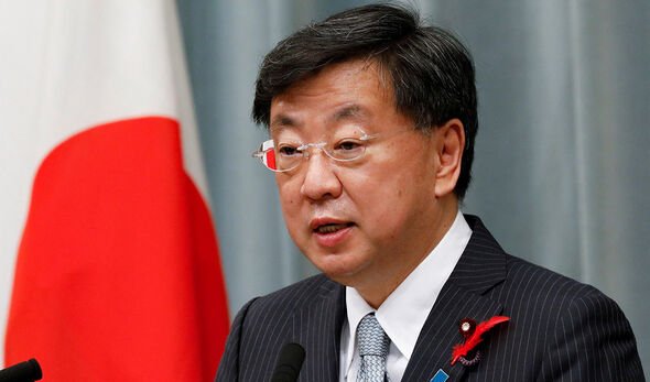 Secrétaire général du Cabinet Hirokazu Matsuno