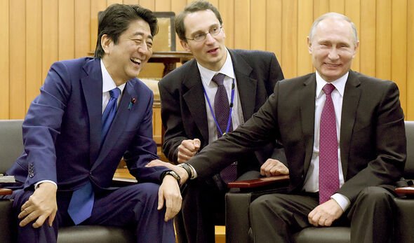 Vladimir Poutine Shinzo Abe