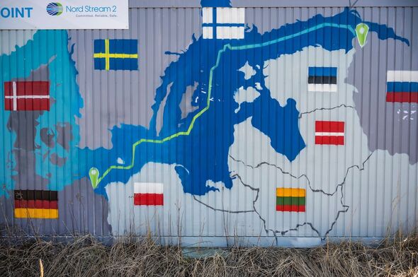Nord Stream 1 et 2 cartographiés : Carte du Nord Stream