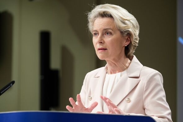 Ursula von der Leyen, présidente de la Commission européenne