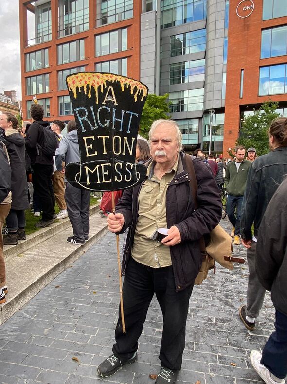 Manifestation à Manchester