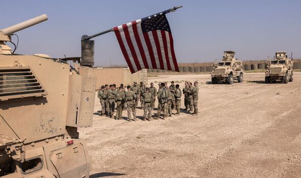 Les troupes américaines dans le nord de la Syrie. 
