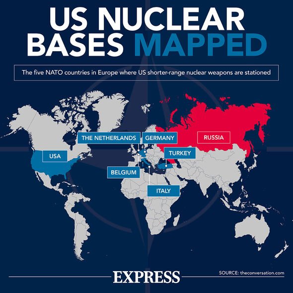 Cartographie des bases nucléaires américaines