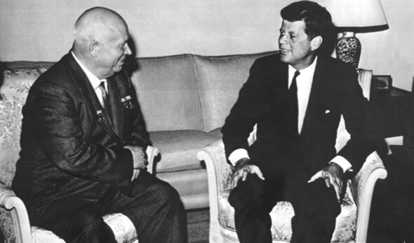 John Kennedy Nikita Khrouchtchev