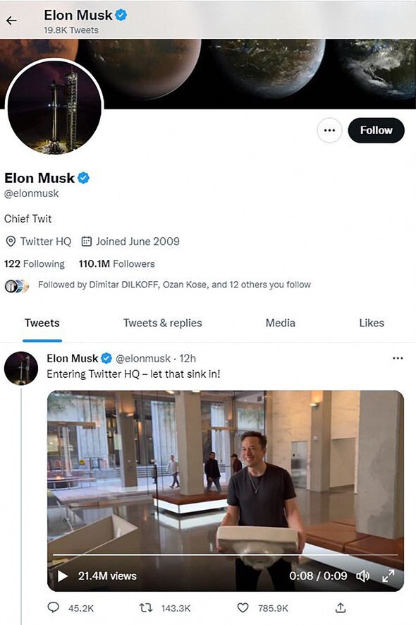 Le rachat de Twitter par Elon Musk a coûté 44 milliards de dollars et a été finalisé vendredi.