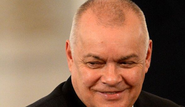 Dmitry Kiselyov , un animateur de télévision d'État russe