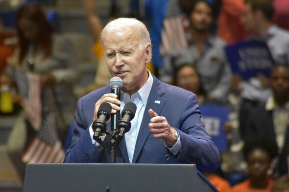 Le président des États-Unis, Joe Biden, prononce un discours lors d'un événement du Comité national démocrate...
