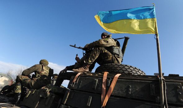 Photo de soldats ukrainiens 