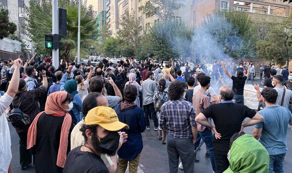 Manifestation à Téhéran