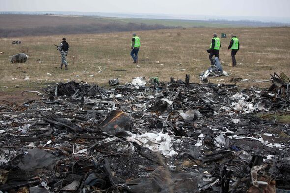 Épave du MH17 en Ukraine 
