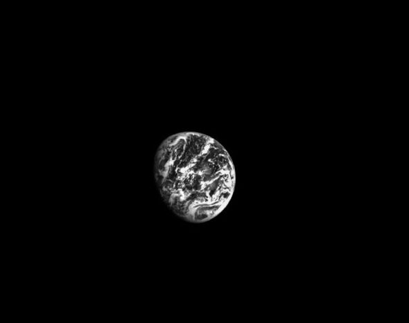 La Terre, vue par Orion