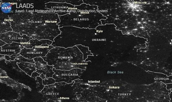 Le black-out national en Ukraine