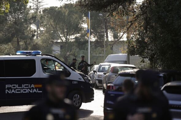 Le dispositif envoyé à Madrid a entraîné l'hospitalisation d'un agent de l'ambassade d'Ukraine.