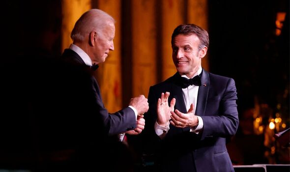 Joe Biden et Emmanuel Macron