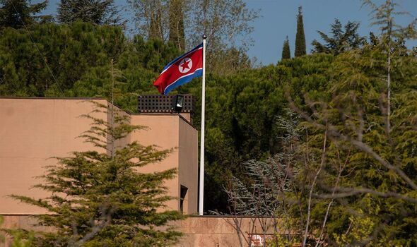 L'ambassade de Corée du Nord à Madrid
