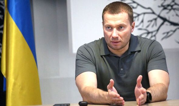 Pavlo Kyrylenko, chef de l'administration militaire régionale de Donetsk.