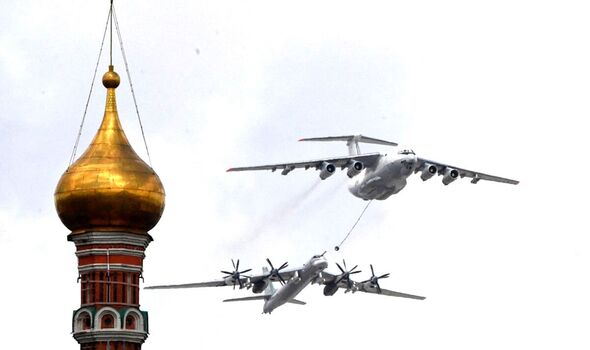 Deux bombardiers russes Tu-95MS
