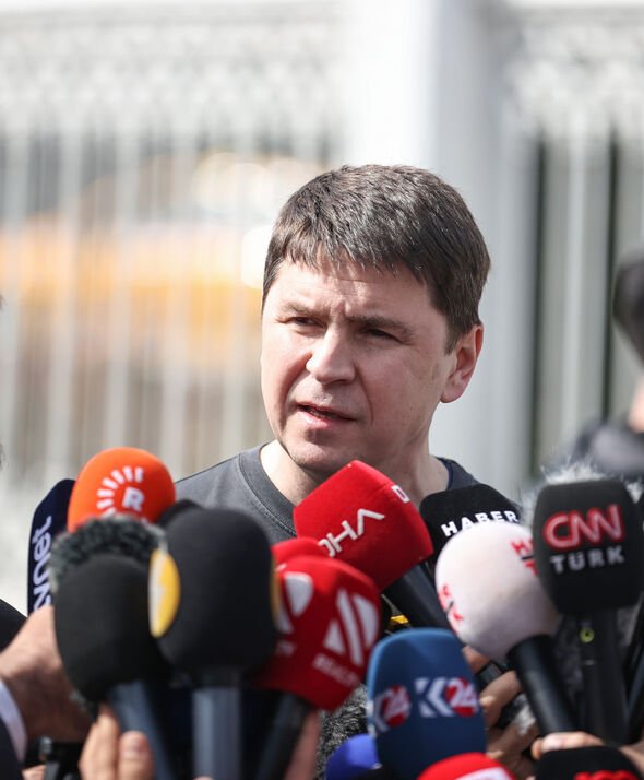 Le conseiller présidentiel ukrainien Mikhail Podolyak