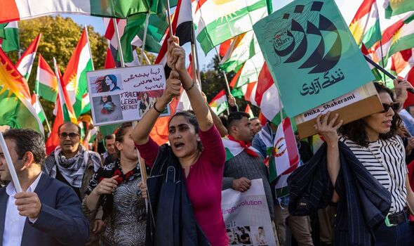 Manifestation en Iran à Berlin