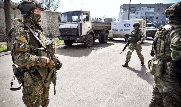Les forces russes ont poussé une offensive dans la ville de Bakhmut, dans la région de Donetsk.